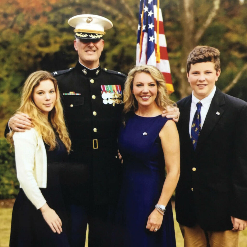 Alexander “Sander” Snowden (B.A., ’95) and family
